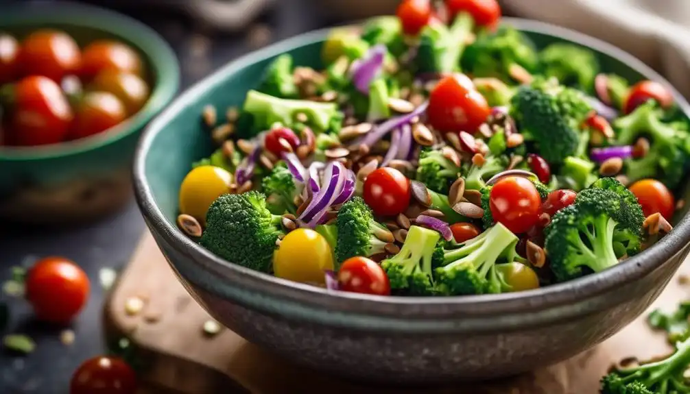 Low Carb Broccoli Salad Recipe Without Bacon