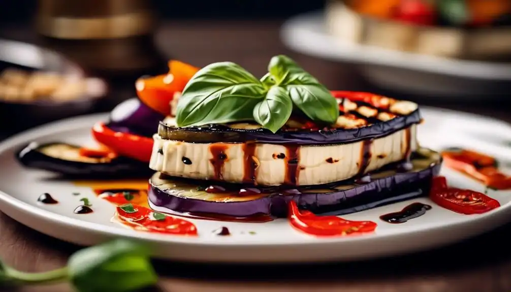 Low Carb Eggplant Napoleon Recipe