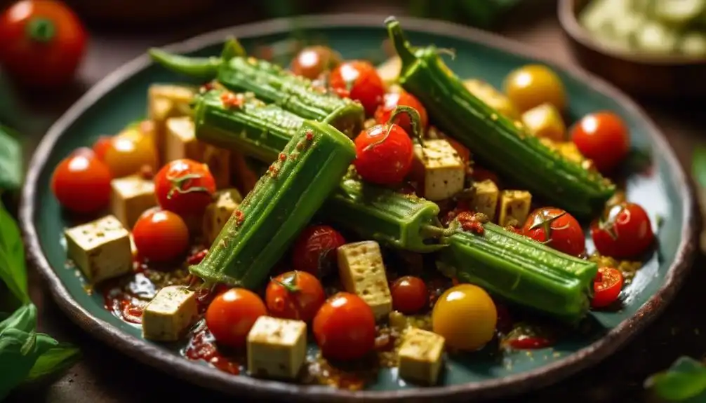 Low Carb Vegan Okra Recipe