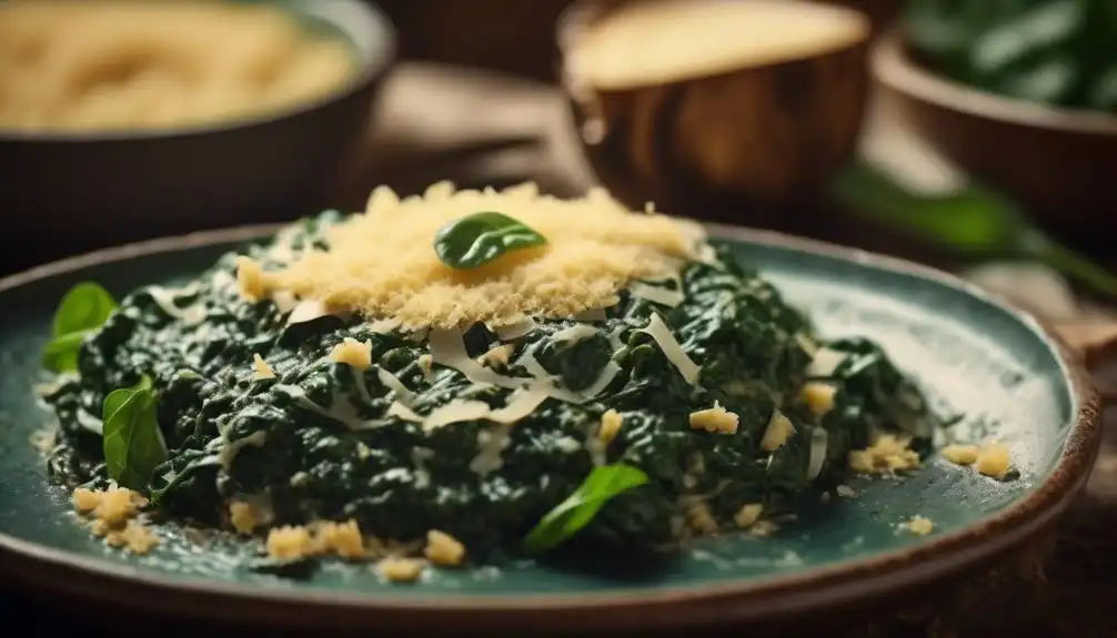 Low Carb Longhorn Steakhouse Parmesan Creamed Spinach Recipe