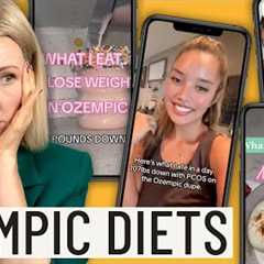 Dietitian Reviews Popular OZEMPIC Diet What I eat In a Day (Harmful or Helpful?!)