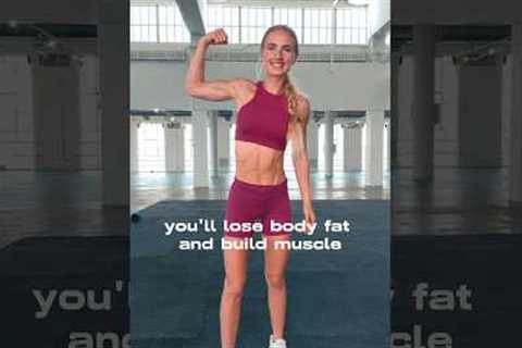 How I EASY lose fat & build muscle 💪🏼