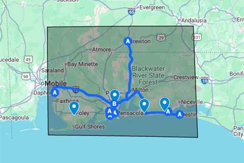 optometrist pensacola florida - Google My Maps