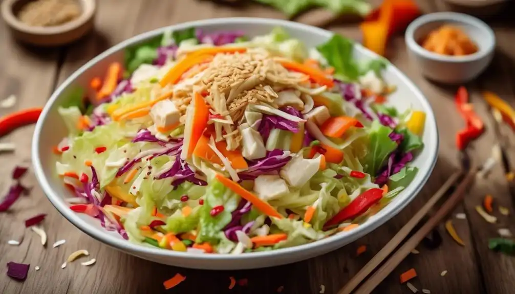 Low Carb Chinese Cabbage Salad Recipe