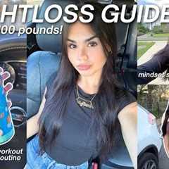 2026 WEIGHT LOSS JOURNEY GUIDE | How I’m Losing Weight, Workout Routine & Mindset Shifts!