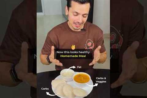 How to make a HEALTHY and BALANCED MEAL for Weight Loss 🍽️