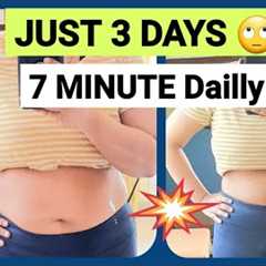 3 DAYS BELLY FAT CHALLENGE|GET RID OF BELLY FAT IN 3 DAYS |5 BEST EXERCISE TO LOSE BELLY FAT AT HOME